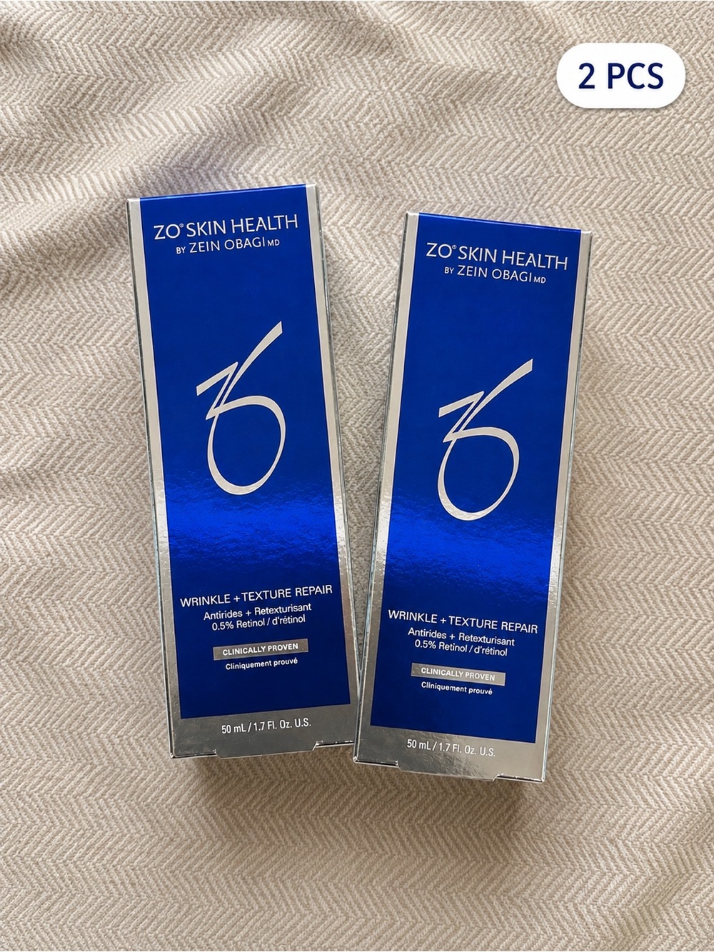Zo Skin Health Wrinkle + Texture Repair - Blue Retinol Treatment (2 Pack)